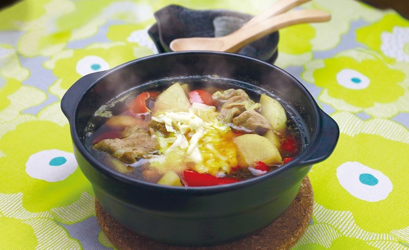 大根のカレーしょうゆ鍋